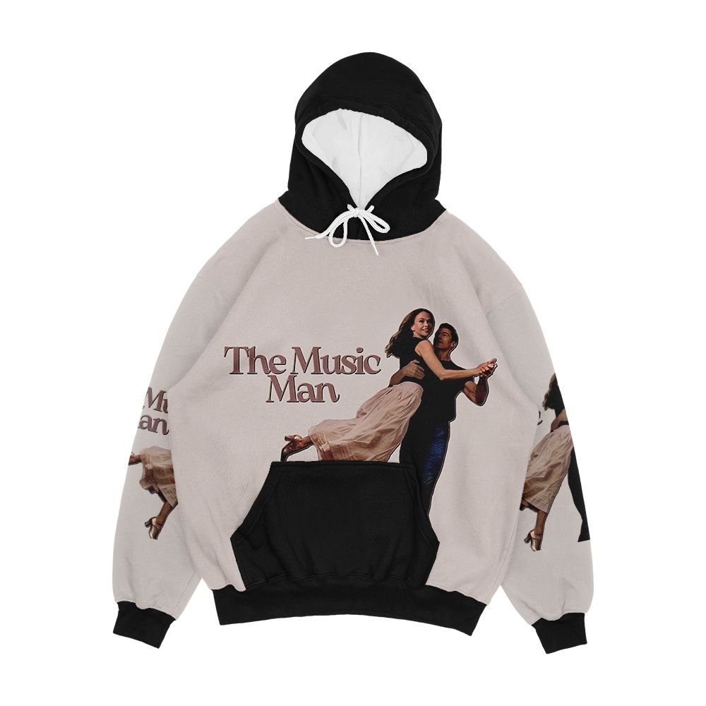 The Music Man Broadway Hugh And Sutton Colour Men's All-Over-Print Hoodie