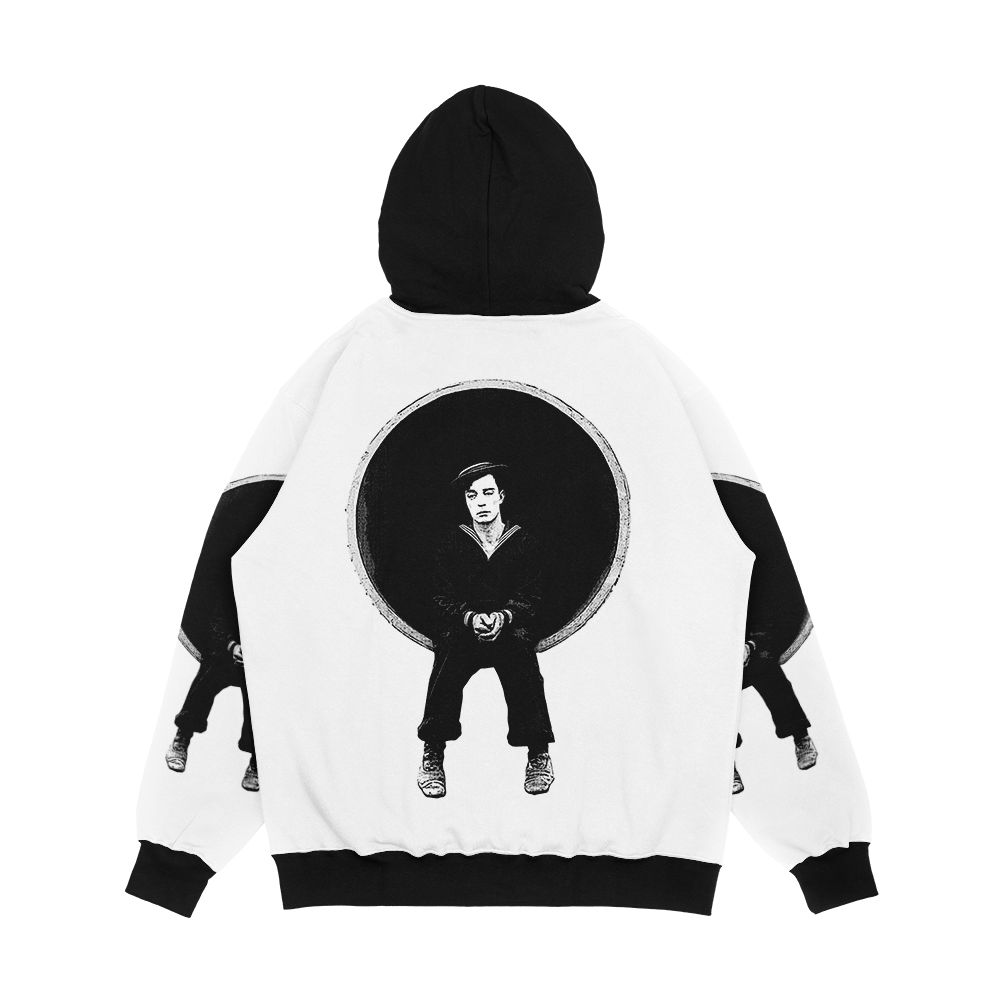 The Navigator Buster Keaton Men's All-Over-Print Hoodie - Image 2