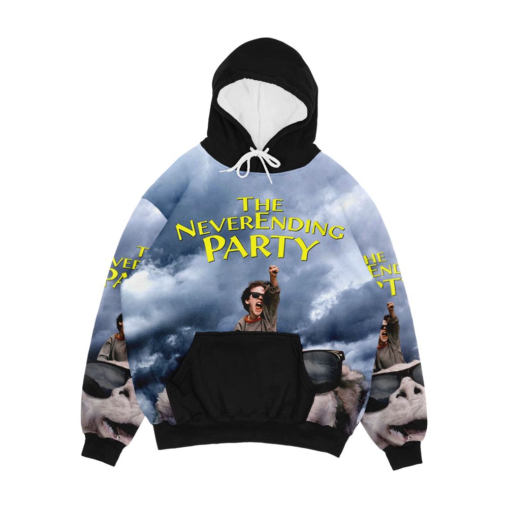 The Neverending Party Men's All-Over-Print Hoodie