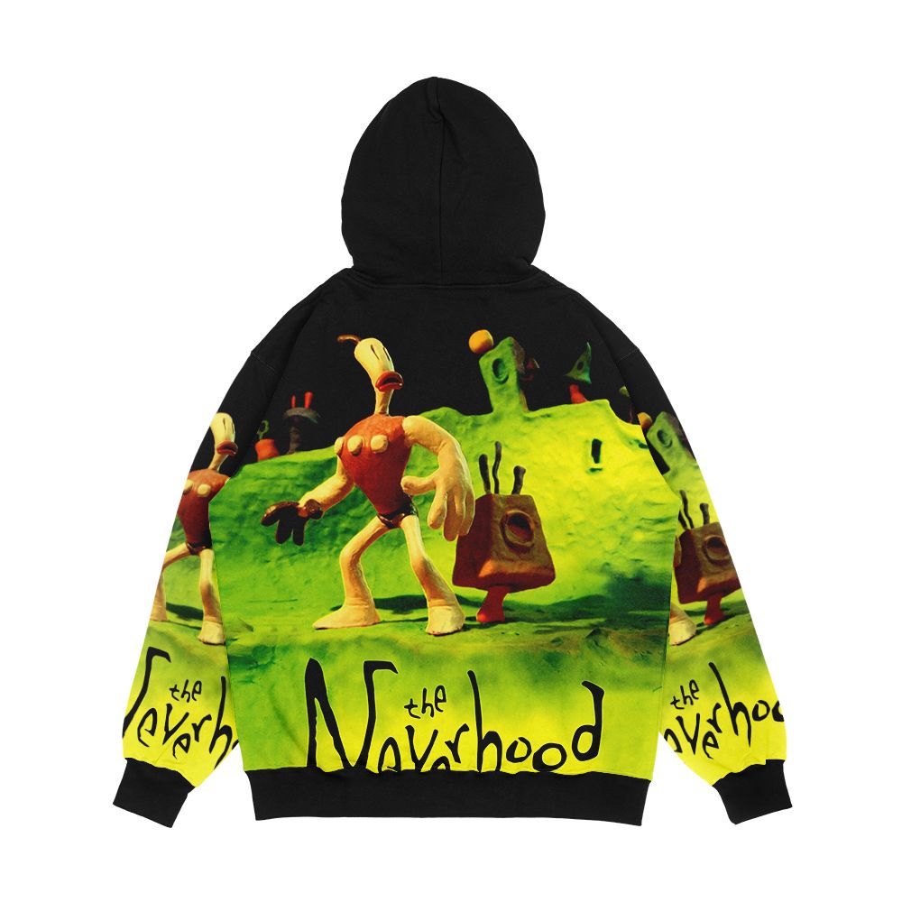 The Neverhood High Contrast Men's All-Over-Print Hoodie - Image 2