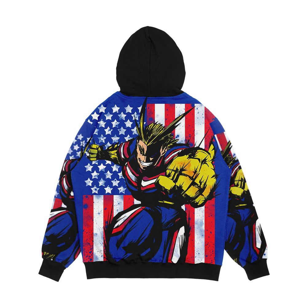 The Number 1 Men's All-Over-Print Hoodie - Image 2