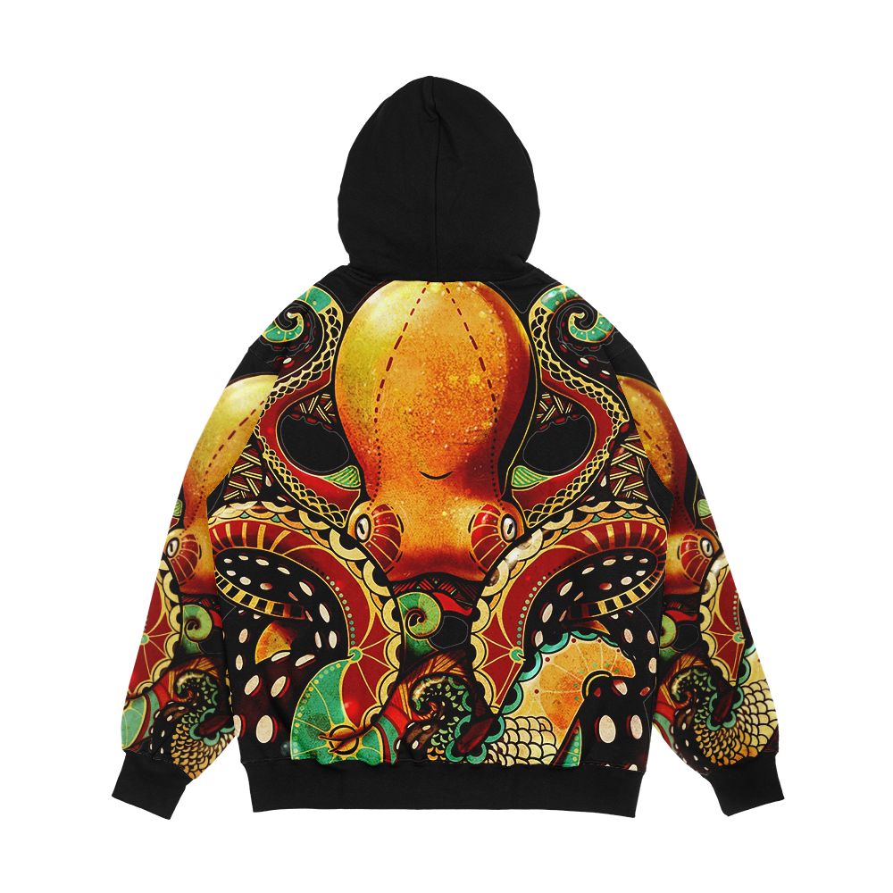 The Octopus Men's All-Over-Print Hoodie - Image 2