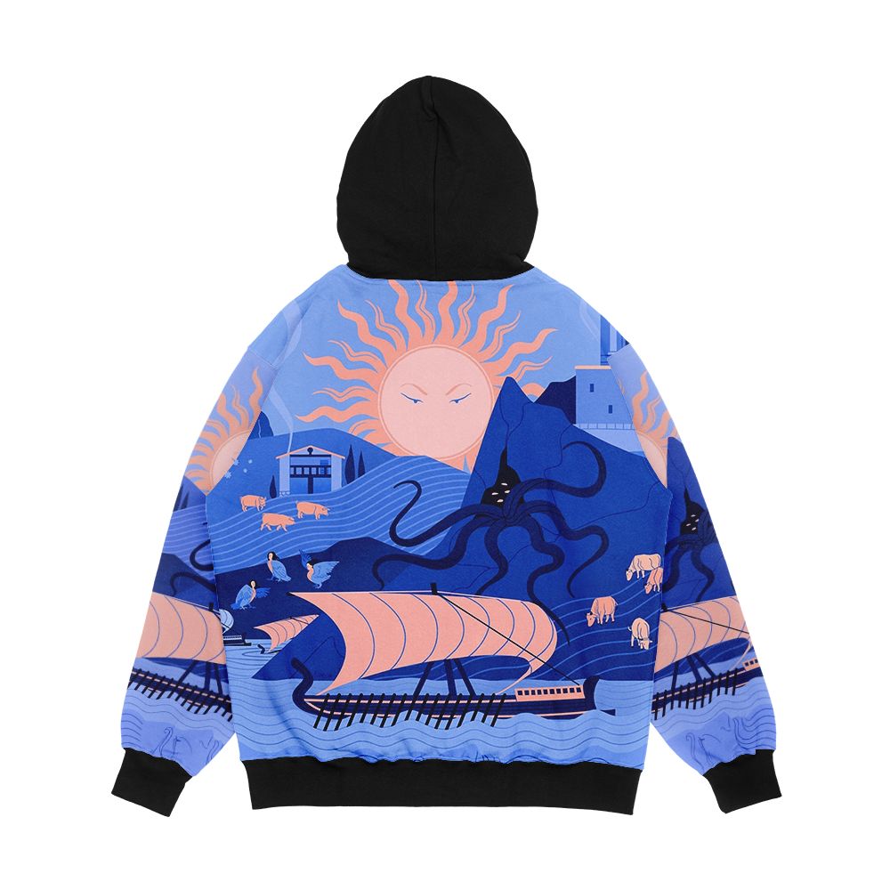 The Odyssey Men's All-Over-Print Hoodie - Image 2