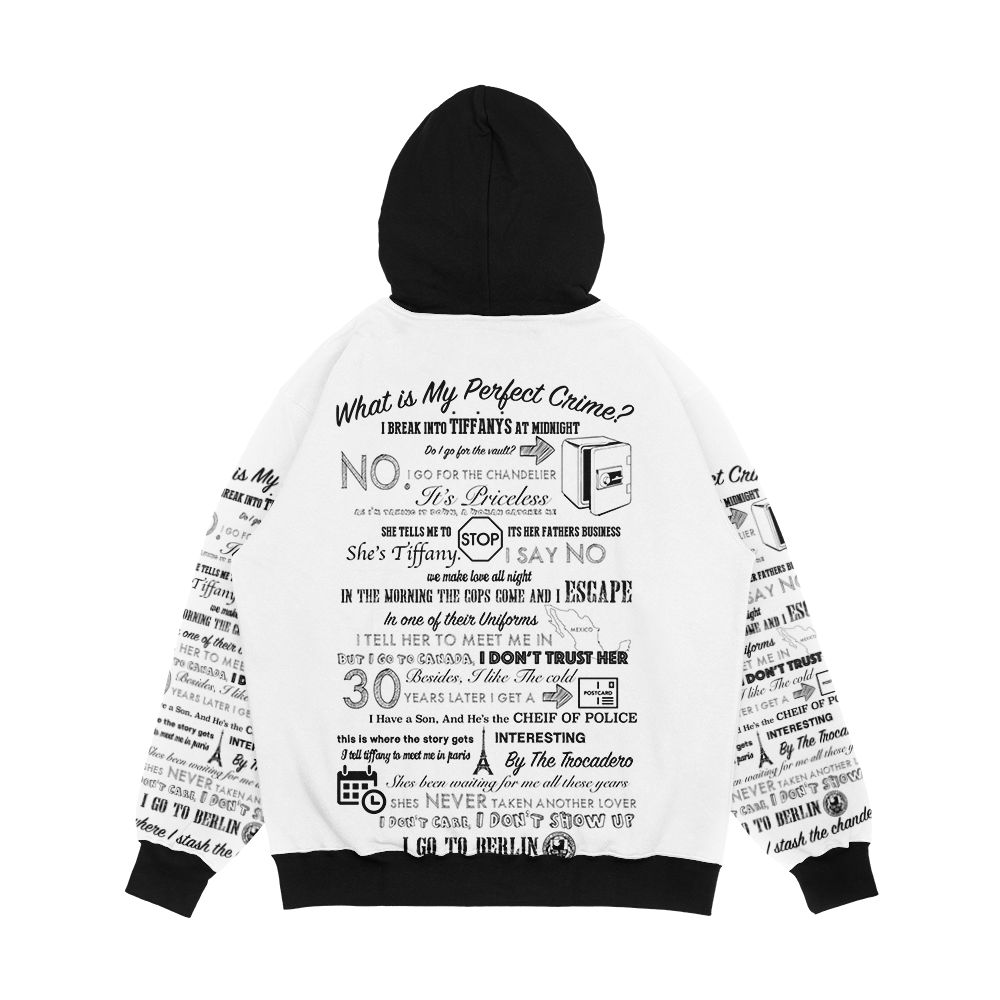 The Office Dwight s Perfect Crime Men's All-Over-Print Hoodie - Image 2