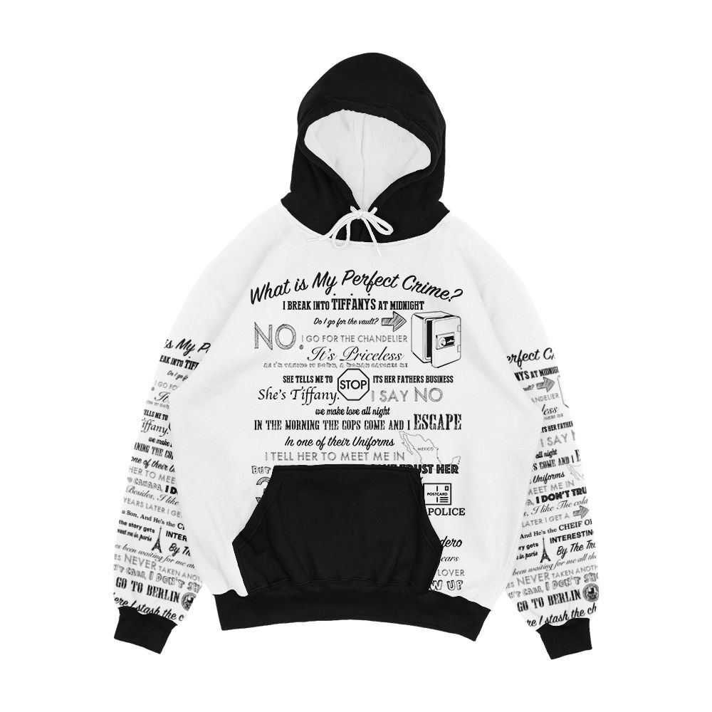 The Office Dwight s Perfect Crime Men's All-Over-Print Hoodie