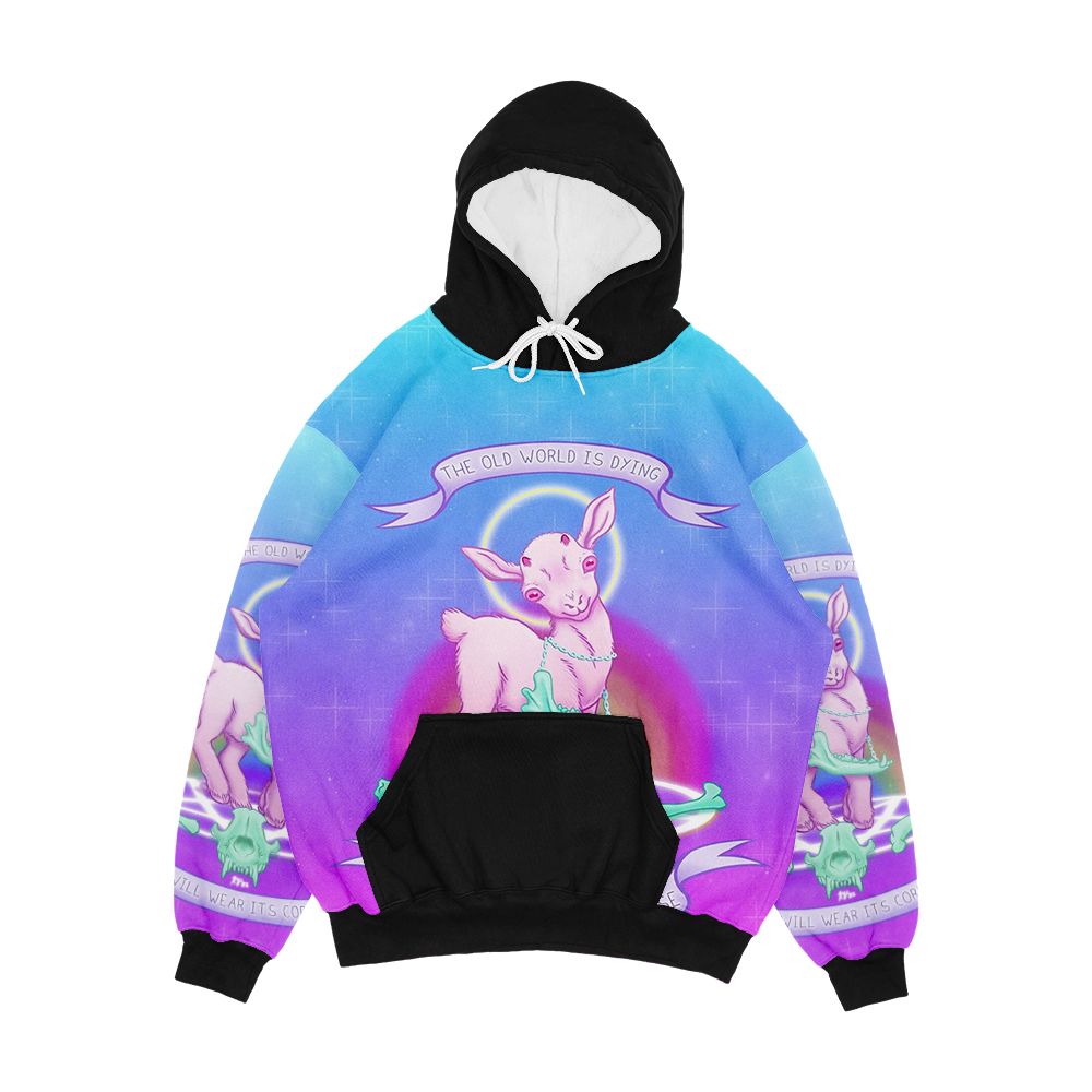 The Old World Is Dying Men's All-Over-Print Hoodie