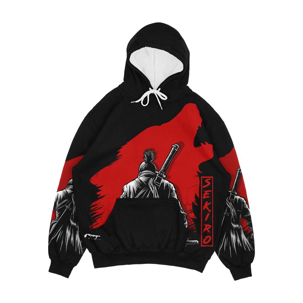 The One Armed Wolf Men's All-Over-Print Hoodie