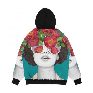 Alternative view of The Optimist Rose Tinted Glasses Men's All-Over-Print Hoodie