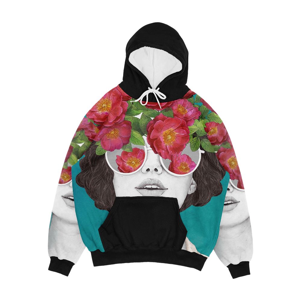 The Optimist Rose Tinted Glasses Men's All-Over-Print Hoodie