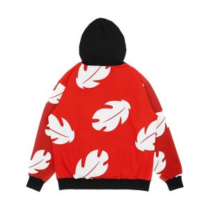 Alternative view of The Original Lilo Floral Men's All-Over-Print Hoodie