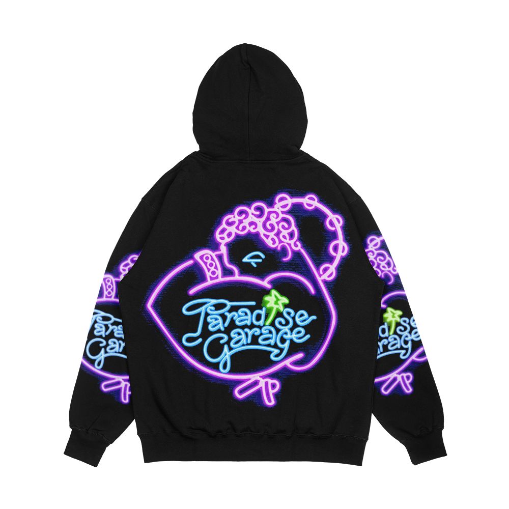 The Paradise Garage Men's All-Over-Print Hoodie - Image 2