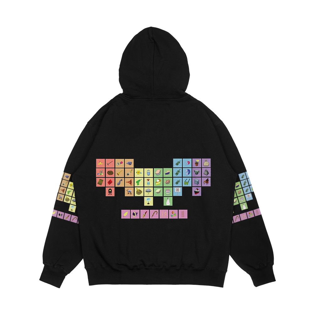 The Periodic Table Of Gags Men's All-Over-Print Hoodie - Image 2