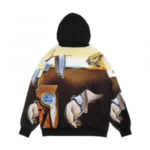 Alternative view of The Persistence Of Memory Salvador Dali Men's All-Over-Print Hoodie