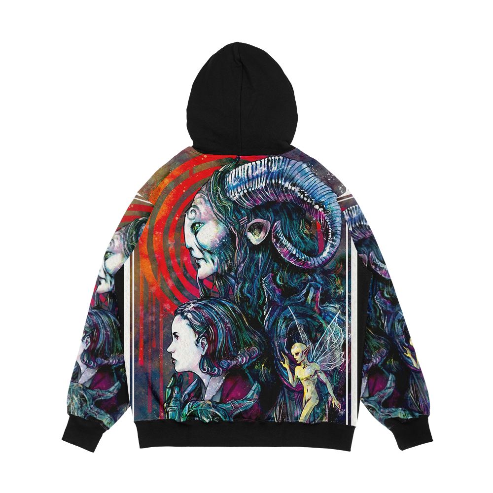 The Princess And The Faun Men's All-Over-Print Hoodie - Image 2