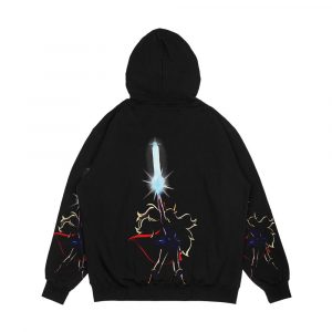 Alternative view of The Princess Of Power Men's All-Over-Print Hoodie
