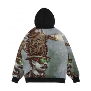 Alternative view of The Projectionist Men's All-Over-Print Hoodie