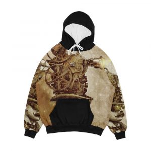 The Projectionist Sepia Option Men's All-Over-Print Hoodie