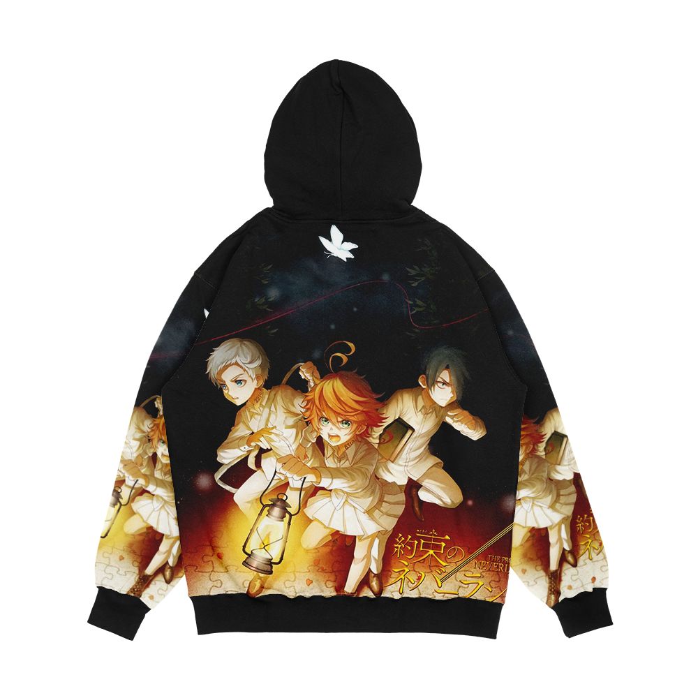 The Promised Neverland Yakusoku No Neb Rando Men's All-Over-Print Hoodie - Image 2