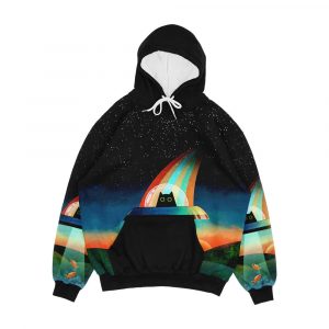 The Purrfect Alien Men's All-Over-Print Hoodie