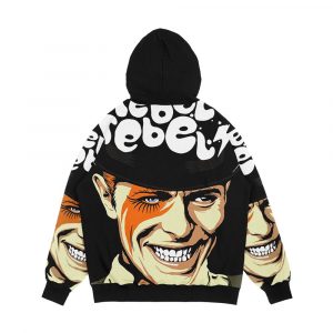 Alternative view of The Rebel Men's All-Over-Print Hoodie