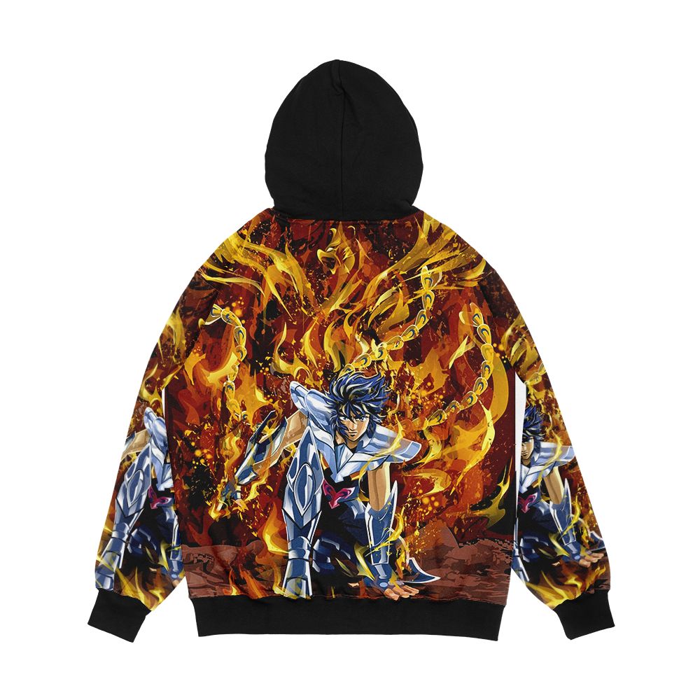 The Rise Of Ikki The Phoenix Men's All-Over-Print Hoodie - Image 2