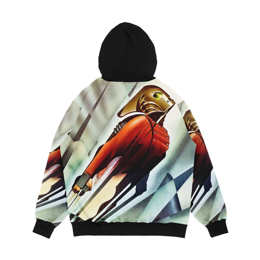 The Rocketeer Men's All-Over-Print Hoodie - Image 2
