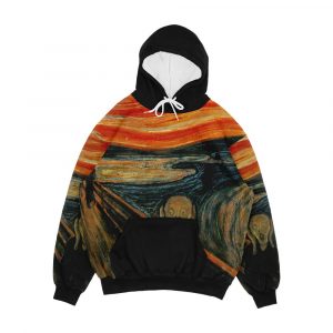 The Scream Edvard Munch Men's All-Over-Print Hoodie