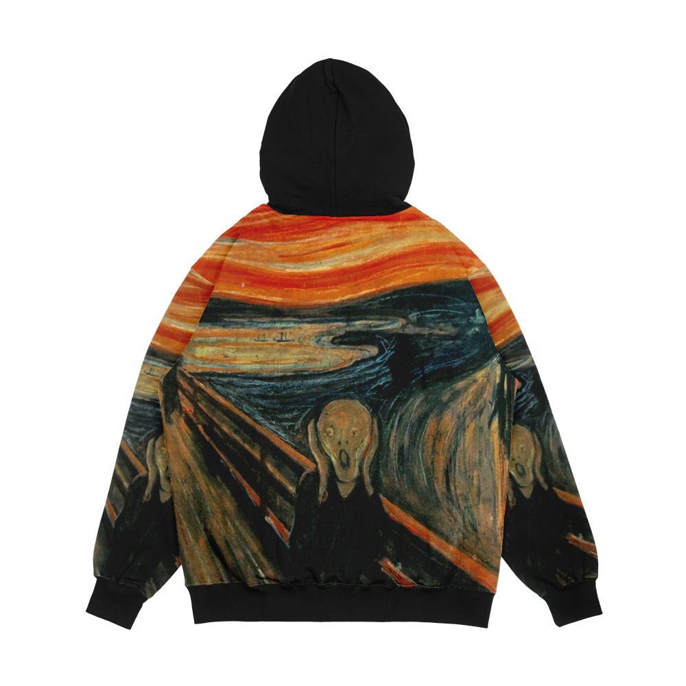 The Scream Munch Men's All-Over-Print Hoodie - Image 2