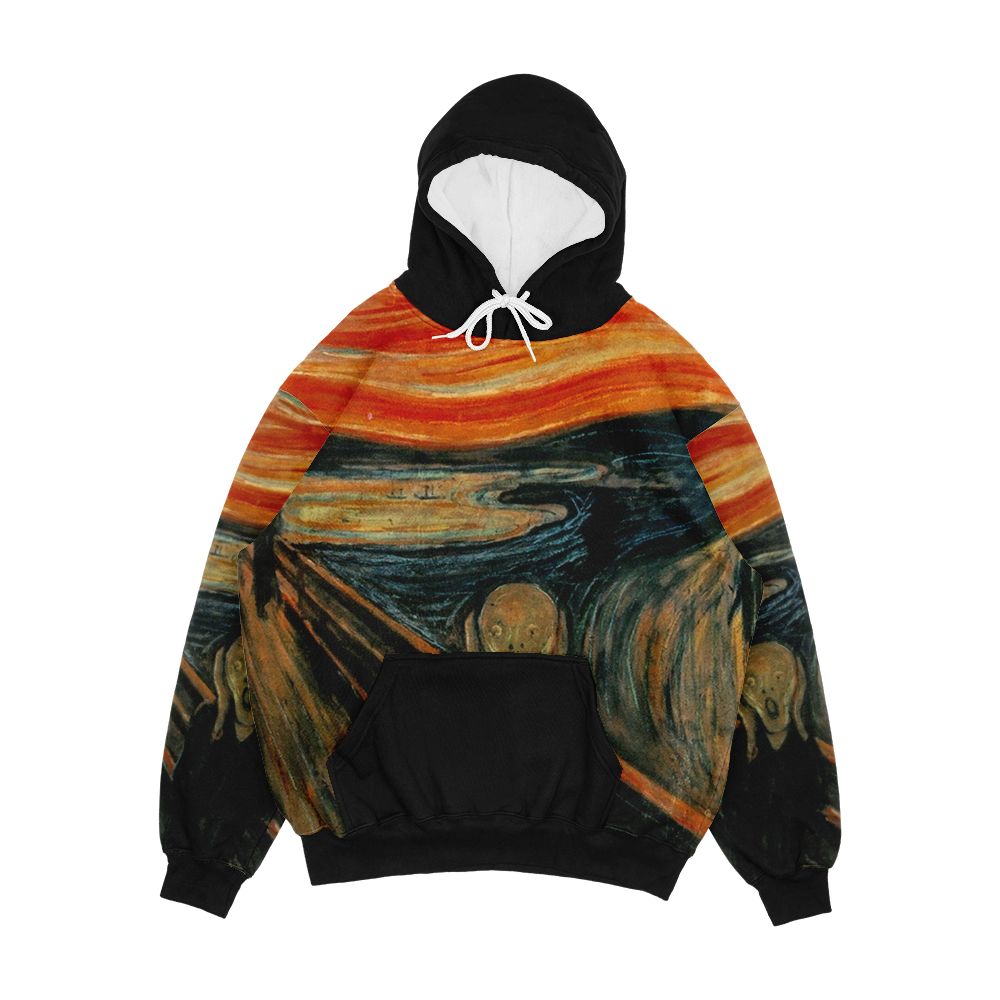 The Scream Munch Men's All-Over-Print Hoodie