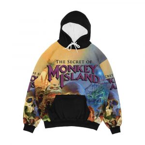 The Secret Of Monkey Island Men's All-Over-Print Hoodie