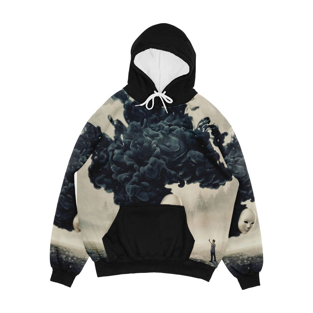 The Selfie A Dark Surrealism Men's All-Over-Print Hoodie