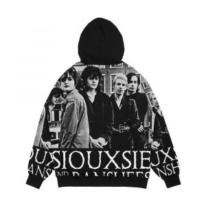 Alternative view of The Siouxsie And The Banshees Men's All-Over-Print Hoodie