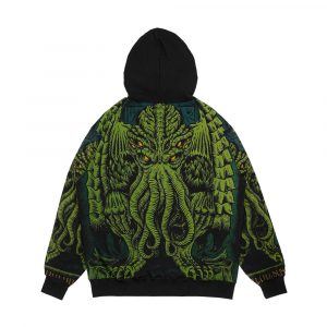 Alternative view of The Sleeper Of R Lyeh Men's All-Over-Print Hoodie