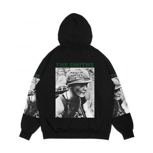 Alternative view of The Smiths Meat Is Murder Punk Rock Morissey Retro Unisex T Men's All-Over-Print Hoodie