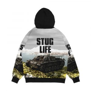 Alternative view of The Stug Life Shirt Men's All-Over-Print Hoodie