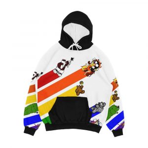 The Super Best Bears Pride Men's All-Over-Print Hoodie