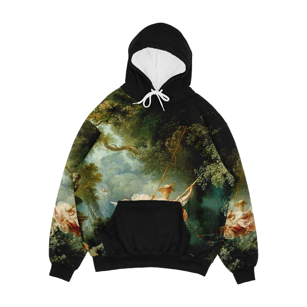 The Swing Jean Honore Fragonard Men's All-Over-Print Hoodie