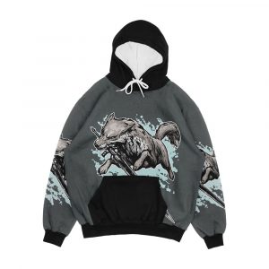 The Swordswolf Men's All-Over-Print Hoodie