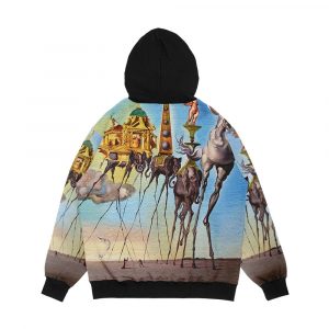 Alternative view of The Temptation Of St Anthony Men's All-Over-Print Hoodie
