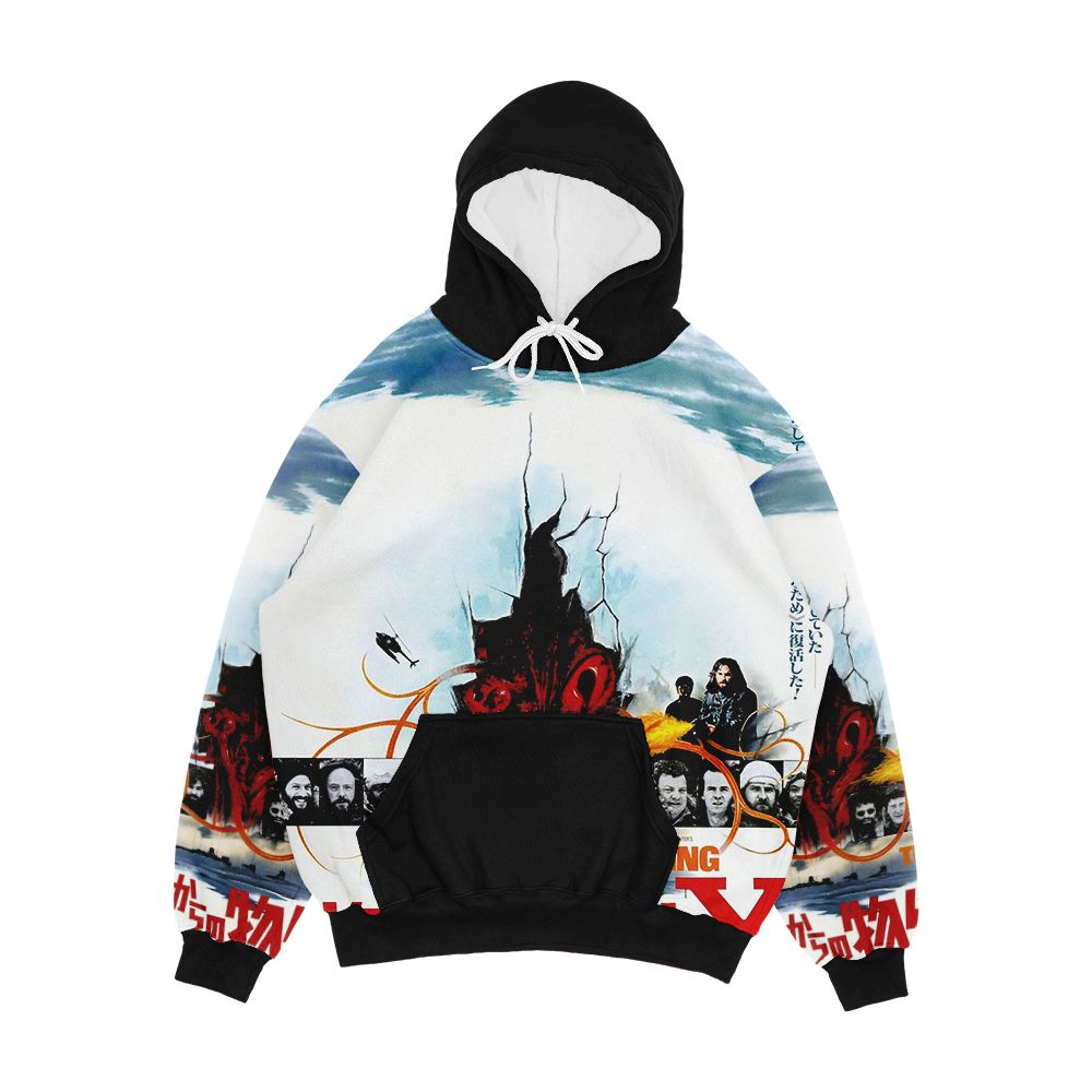 The Thing Japanese Poster Men's All-Over-Print Hoodie