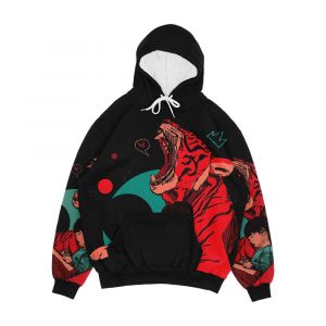The Tiger And The Girl Men's All-Over-Print Hoodie
