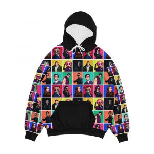 The Umbrella Academy Character Collage Men's All-Over-Print Hoodie