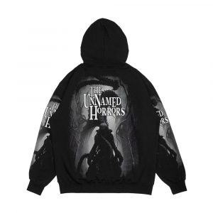 Alternative view of The Unnamed Horrors Dimensional Gate Design Men's All-Over-Print Hoodie