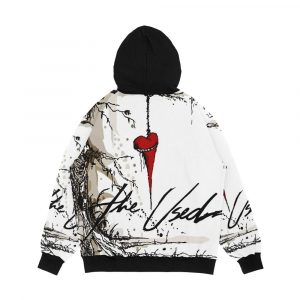 Alternative view of The Used Band Men's All-Over-Print Hoodie