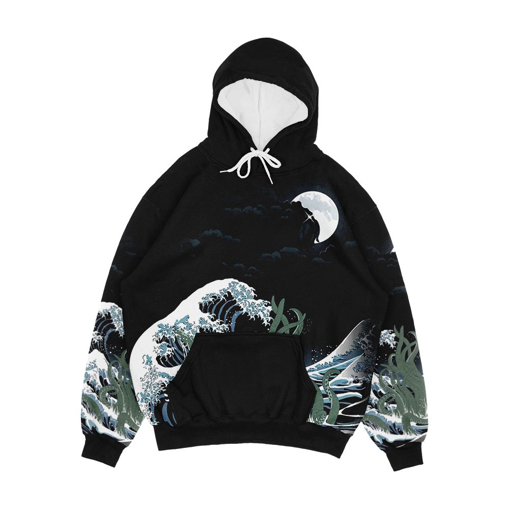 The Wave Off R Lyeh Men's All-Over-Print Hoodie