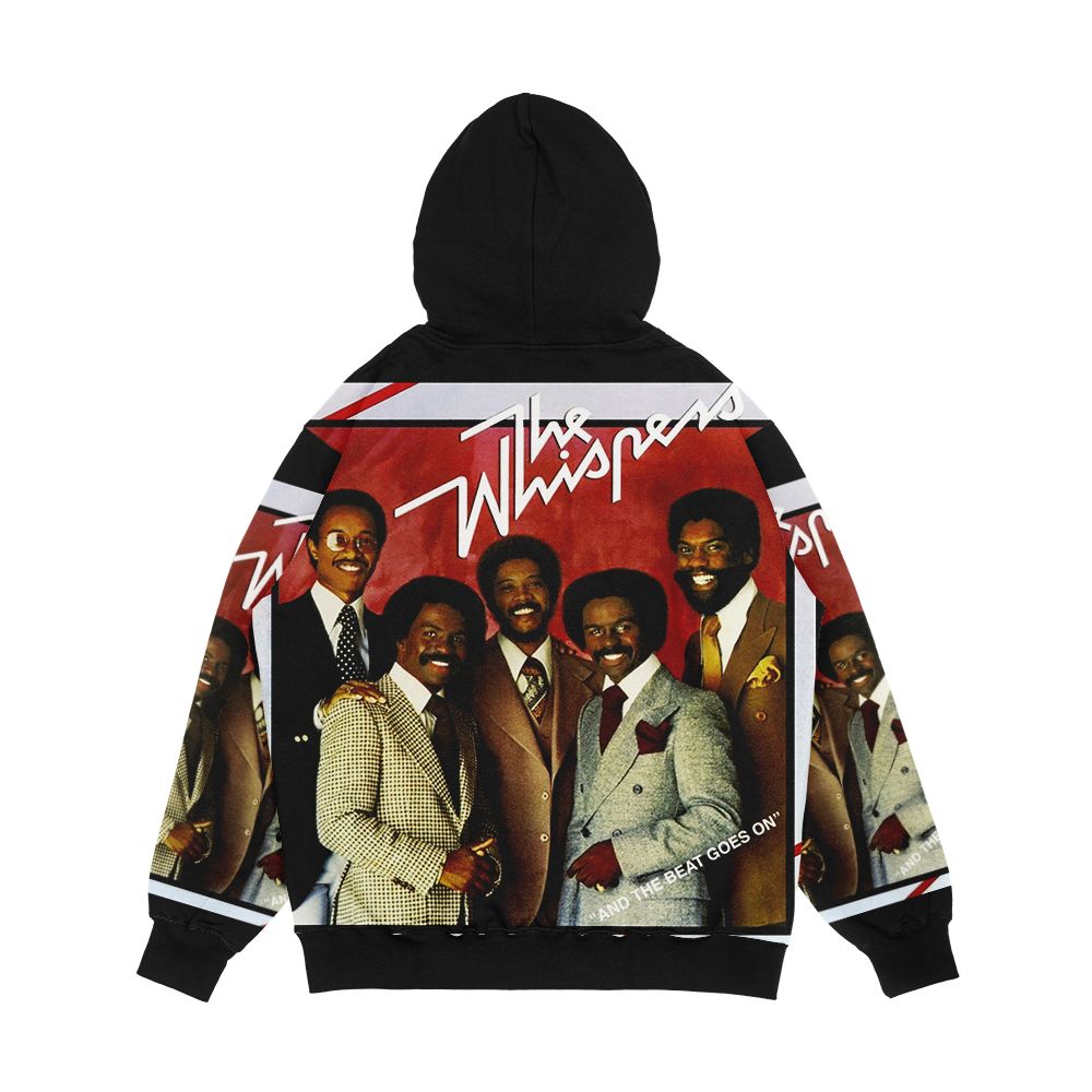 The Whispers Men's All-Over-Print Hoodie - Image 2