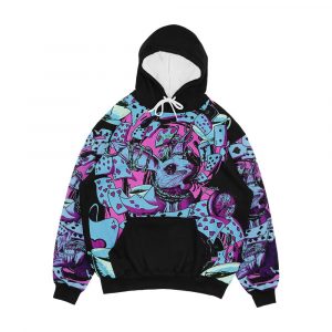 The White Rabbit Men's All-Over-Print Hoodie