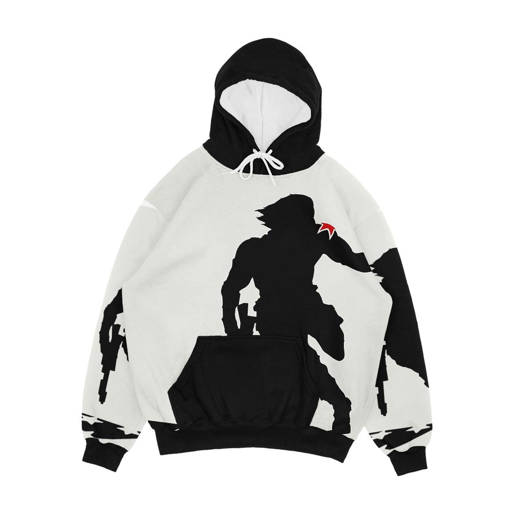 The Winter Solider Silhouette Men's All-Over-Print Hoodie