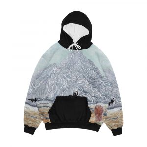 The Winter Wolf Fantastic Mr Fox By Wes Anderson Men's All-Over-Print Hoodie