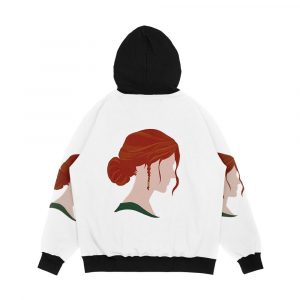 Alternative view of The Witcher Triss Merigold Men's All-Over-Print Hoodie
